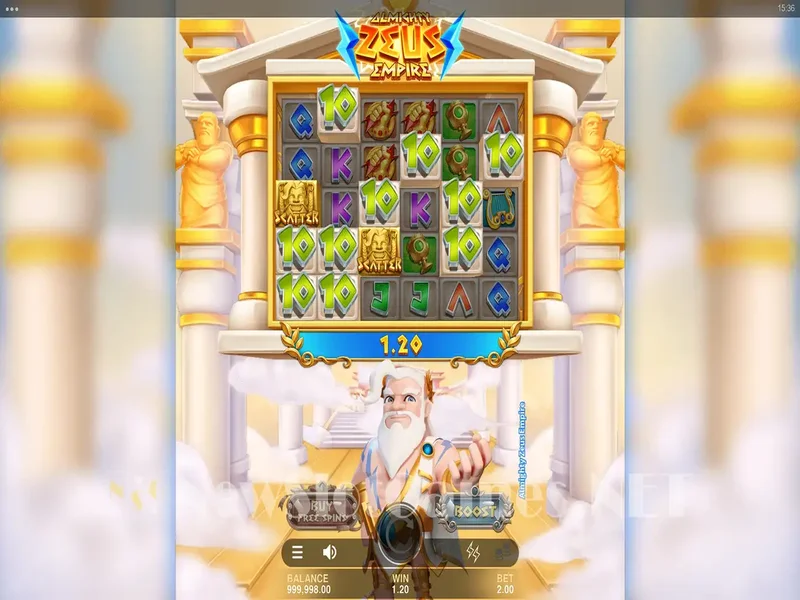 Hệ thống jackpot và giải thưởng lớn của Almighty Zeus Empire