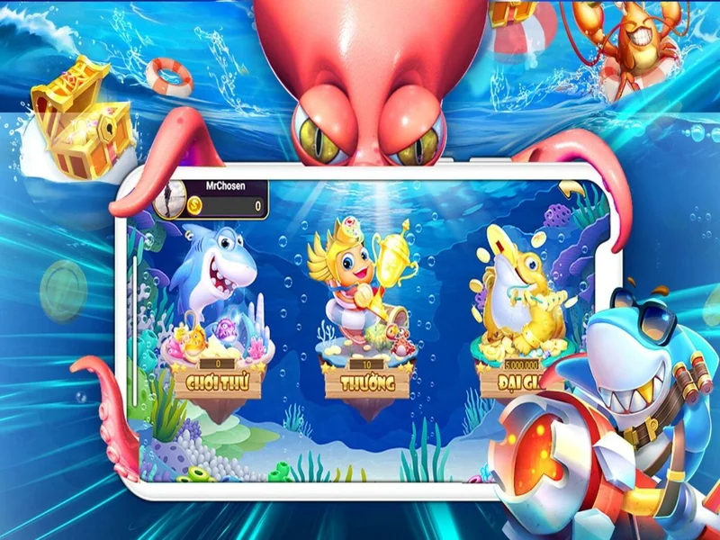 Hệ thống cấp độ và xếp hạng của Fish Hunter Pro